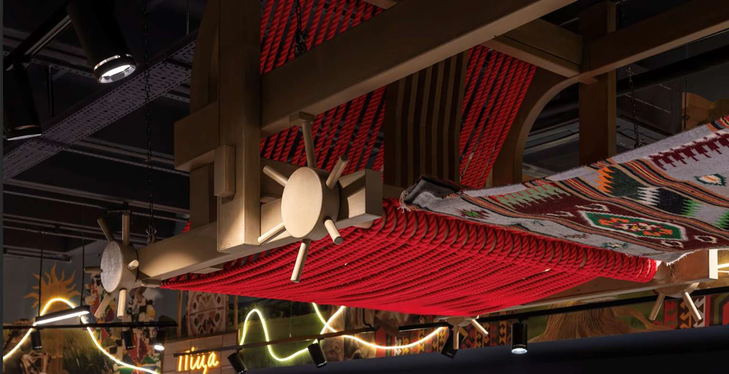 Silpo supermarket interior from Fozzy Group company materials