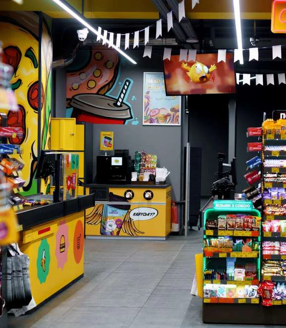 Thrash! retail location from Fozzy Group materials